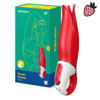 Satisfyer Power Flower - Vibrador Clitoriano e Vaginal à Prova D’Água Satisfyer Power Flower - Vibrador Clitoriano e Vaginal à Prova D’Água
