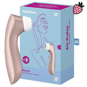 Sugador Satisfyer PRO 2+ UP - Sugador e Estimulador de Clitóris com Ondas de Pressão à Prova D’Água