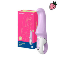 Satisfyer Charming Smile - Vibrador e Estimulador de Ponto G com 12 Modos de Vibração à Prova D’Água Satisfyer Charming Smile - Vibrador e Estimulador de Ponto G com 12 Modos de Vibração à Prova D’Água
