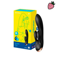 Satisfyer Double Flex - Vibrador Ponto G com Estimulador de Clitoris e Controle via APP Satisfyer Double Flex - Vibrador Ponto G com Estimulador de Clitoris e Controle via APP