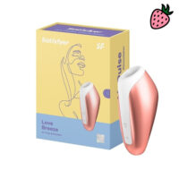 Satisfyer Love Breeze - Estimulador Clitoriano com 11 Modos de Ondas de Pressão à Prova D’Água Satisfyer Love Breeze - Estimulador Clitoriano com 11 Modos de Ondas de Pressão à Prova D’Água