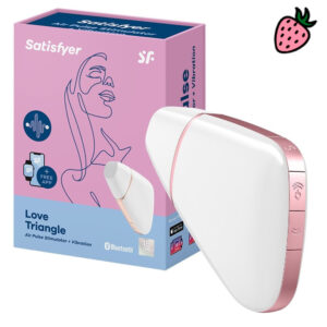 Satisfyer Love Triangle - Sugador e Estimulador de Clitóris com Ondas de Pressão e controle via APP