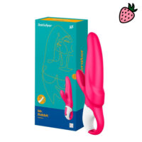 Satisfyer Mr. Rabbit - Estimulador Vaginal e Clitoriano a Prova da Água Com 12 Modos de Vibração à Prova D’Água Satisfyer Mr. Rabbit - Estimulador Vaginal e Clitoriano a Prova da Água Com 12 Modos de Vibração à Prova D’Água
