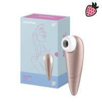 Satisfyer Number One - Sugador e Estimulador de Clitóris com Ondas de Pressão à Prova D’Água Satisfyer Number One - Sugador e Estimulador de Clitóris com Ondas de Pressão à Prova D’Água