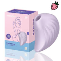 Satisfyer Pearl Diver - Sugador e Estimulador de Clitóris com Ondas de Pressão à Prova D’Água Satisfyer Pearl Diver - Sugador e Estimulador de Clitóris com Ondas de Pressão à Prova D’Água