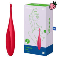 Satisfyer Twirling Fun - Vibrador para Estimulo Coporal e Clitoriano à Prova D’Água Satisfyer Twirling Fun - Vibrador para Estimulo Coporal e Clitoriano à Prova D’Água