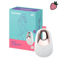 Satisfyer White Temptation - Estimulador de Clitóris com 10 Modos de Vibração e 5 Intensidades à Prova D’Água Satisfyer White Temptation - Estimulador de Clitóris com 10 Modos de Vibração e 5 Intensidades à Prova D’Água