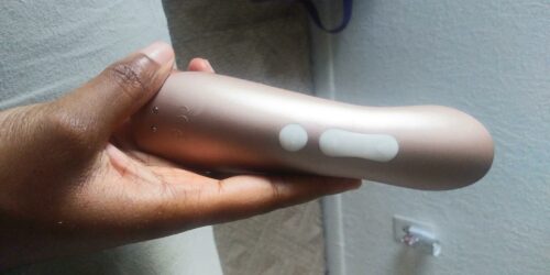 Click to view full screen Sugador Satisfyer PRO 2+ UP - Sugador e Estimulador de Clitóris com Ondas de Pressão à Prova D’Água photo review