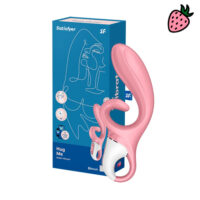 Satisfyer Hug Me - Vibrador Ponto G com Estimulador de Clitóris e Controle via APP Satisfyer Hug Me - Vibrador Ponto G com Estimulador de Clitóris e Controle via APP