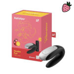 Satisfyer Double Fun - Vibrador de Casal com Controle Remoto e Controle via APP