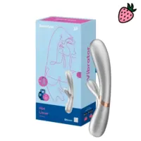 Satisfyer Hot Lover - Vibrador de Ponto G e Clitóris com Função de Aquecimento e Controle via APP Satisfyer Hot Lover - Vibrador de Ponto G e Clitóris com Função de Aquecimento e Controle via APP