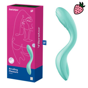 Satisfyer Rrrolling Pleasure - Vibrador Ponto G com 12 Modos de Vibração à Prova D’Água