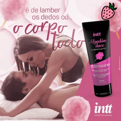 Lubrificante Íntimo Algodão Doce Intt