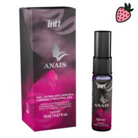 Anais Intt - Gel Excitante Com Efeito Quente E Sabor De Canela 15ml Anais Intt - Gel Excitante Com Efeito Quente E Sabor De Canela 15ml