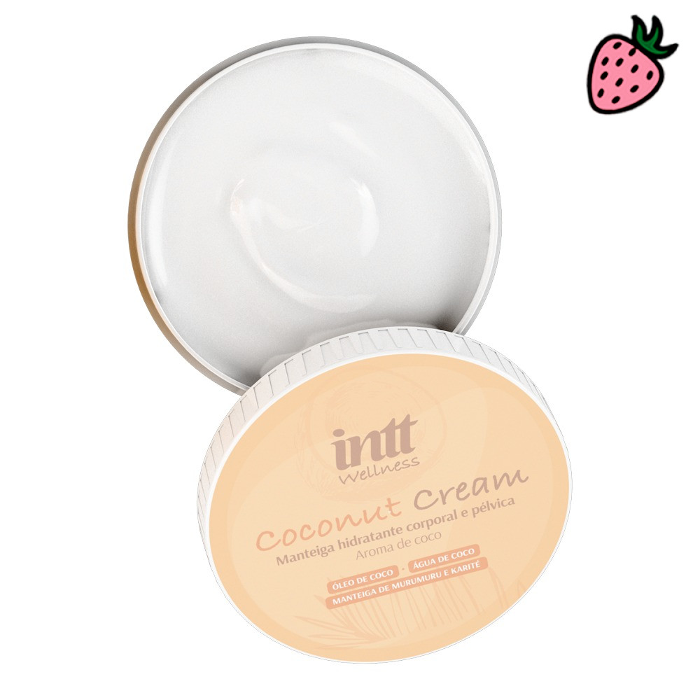 Coconut Cream Intt - Manteiga Hidratante Corporal 90g - imagem 2