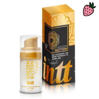 Golden Button 17ml Intt - Gel Lubrificante Com Particulas De Ouro 23K Golden Button 17ml Intt - Gel Lubrificante Com Particulas De Ouro 23K