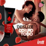 Lubrificante Hot a Base de Água Sabor Morango 50ml Intt