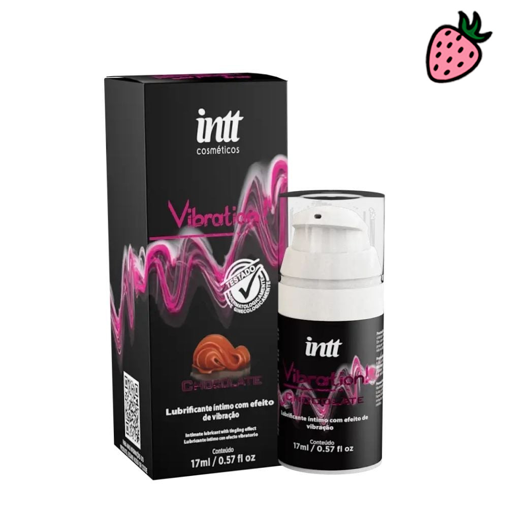 Vibration Chocolate 17ml — Gel Extra Forte Vibra, Aquece e Lubrifica
