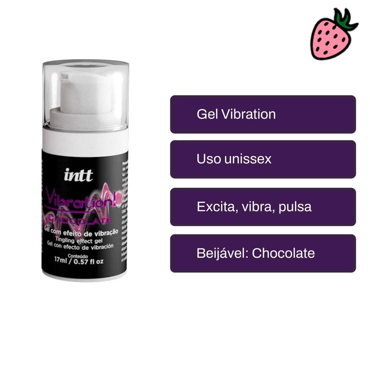 Vibration – Gel Beijável com Vibração e Aquecimento – 17ml