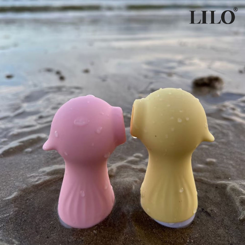Sugador de clitóris recarregável pulsante Lilo