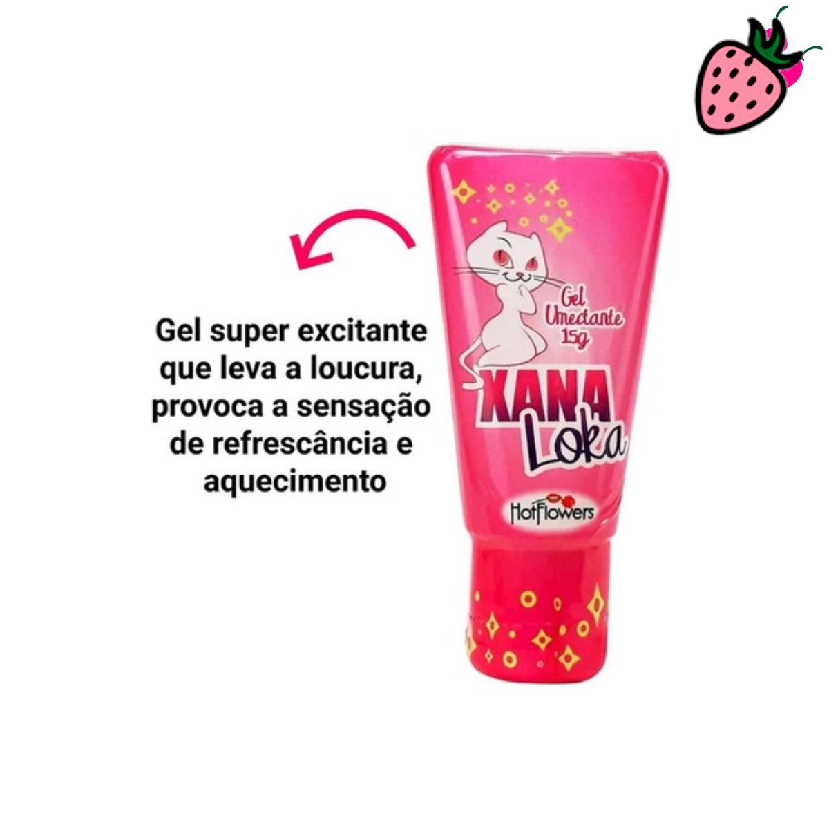 Xana Loka - Gel Excitante Feminino 15g - imagem 8