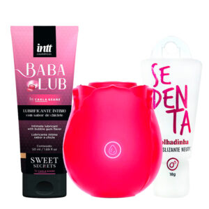 Kit Doce Ponto – Estímulo, Sabor + Deslizamento na Medida Certa