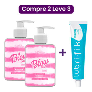 Kit Delícias Hidratantes – 2x Blow Girl + Gel Lubrifik