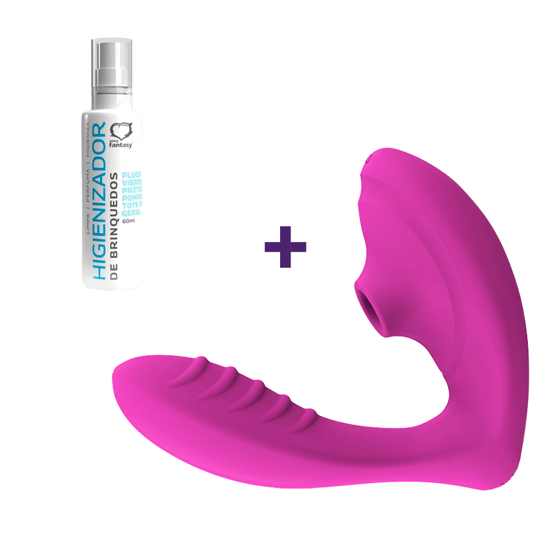 Kit Absolut Prazer — Vibrador Absolut + Higienizador