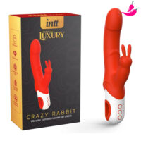 Crazy Rabbit Intt - Vibrador com Parte Clitoriana e Penetrável Crazy Rabbit Intt - Vibrador com Parte Clitoriana e Penetrável