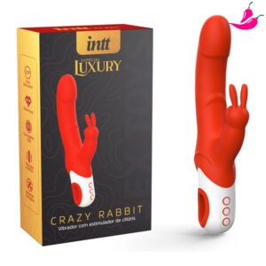 Crazy Rabbit Intt - Vibrador com Parte Clitoriana e Penetrável