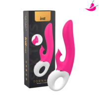 Tornado Intt - Vibrador 2 em 1 Com Sugador de Clitóris e Parte Penetrável Tornado Intt - Vibrador 2 em 1 Com Sugador de Clitóris e Parte Penetrável