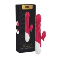 Vai e Vem do Prazer Intt - Vibrador com Função Vai e Vem Vai e Vem do Prazer Intt - Vibrador com Função Vai e Vem