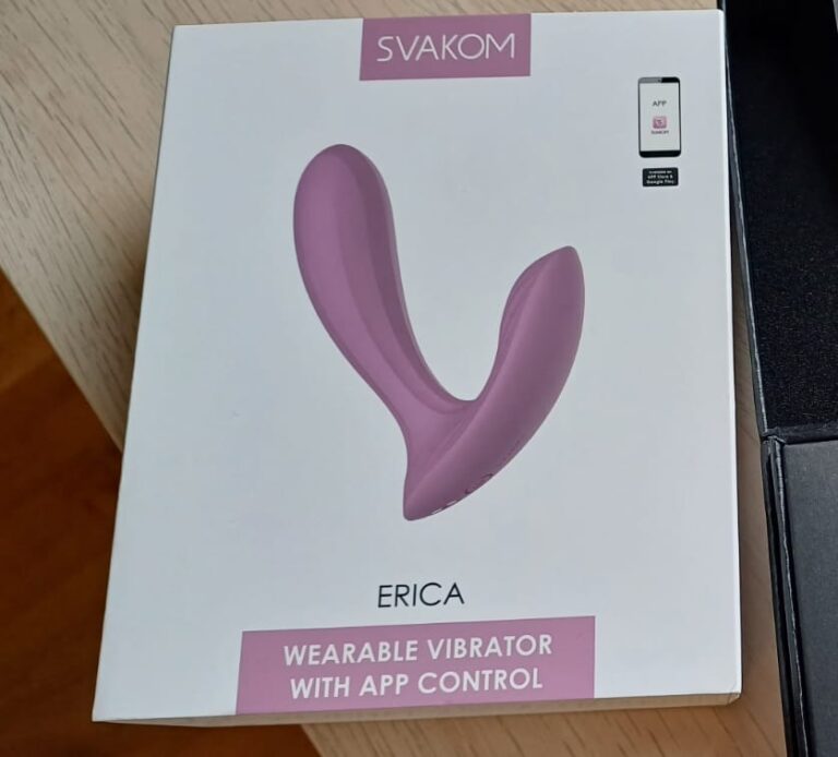 Click to view full screen Erica Rose Svakom - Vibrador com 11 Vibrações e App photo review