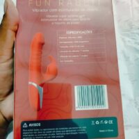 Fun Rabbit Intt - Vibrador com Função e Vai e Vem e Estímulo Clitoriano photo review