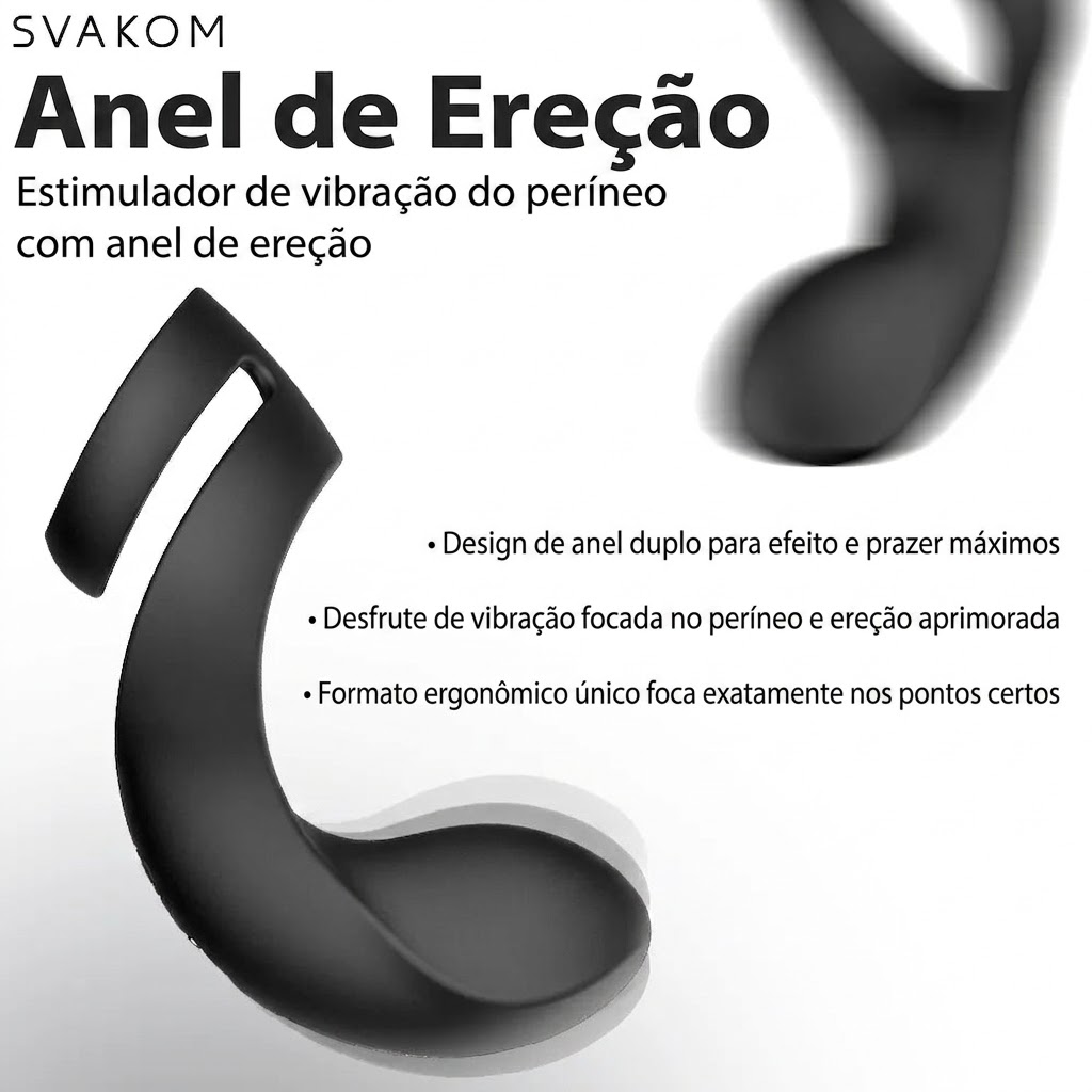 Benedict Svakom - Anel Peniano Todo Revestido em Silicone - imagem 3