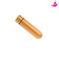 Golden Bullet Intt - Dourado com 9 Modos de Vibração
