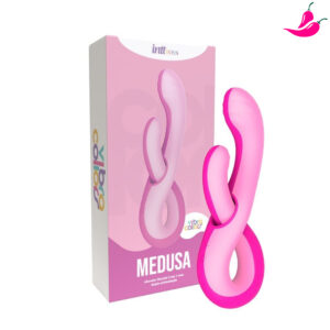 Medusa Intt - Vibrador Flexível 2 Em 1 Com Dupla Estimulação