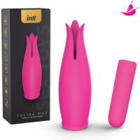 Tulipa Max Intt - Bullet com Capa de Flor e Carregador USB Magnético Tulipa Max Intt - Bullet com Capa de Flor e Carregador USB Magnético