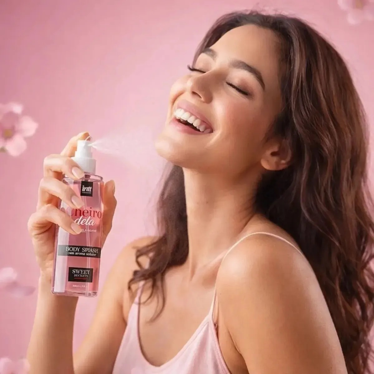 Cheiro Dela Body Splash Intt- Aroma Sedutor By Carla Geane - imagem 2