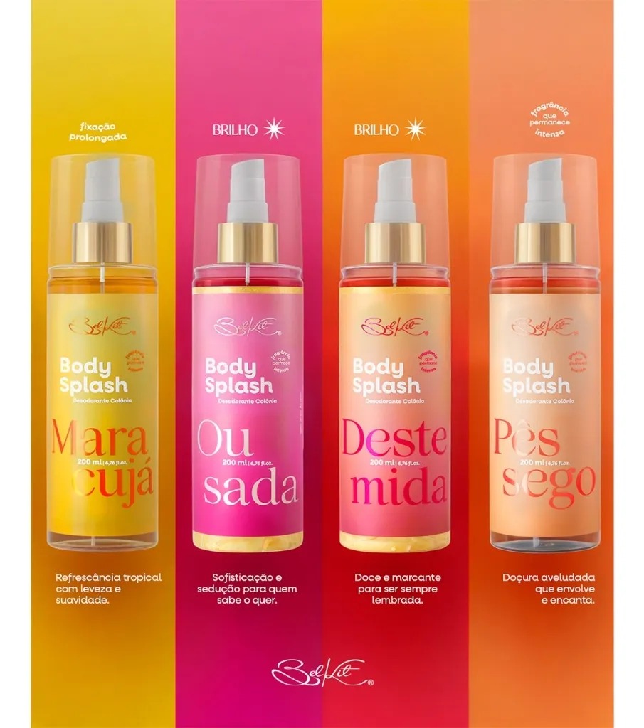 Body Splash Ousada Belkit – Brilho, Aroma e Personalidade - imagem 2