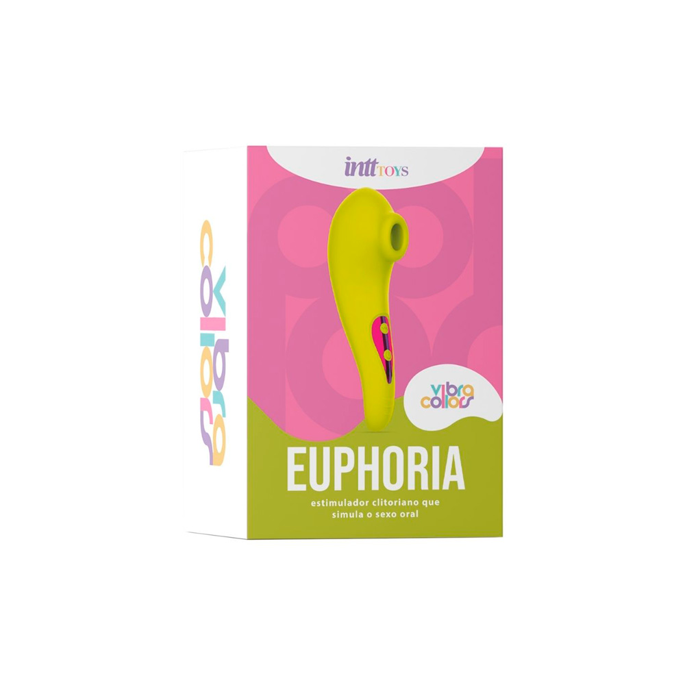 Euphoria Intt - Vibrador de Estimulo Clitoriano Simulador de Sexo Oral - imagem 3
