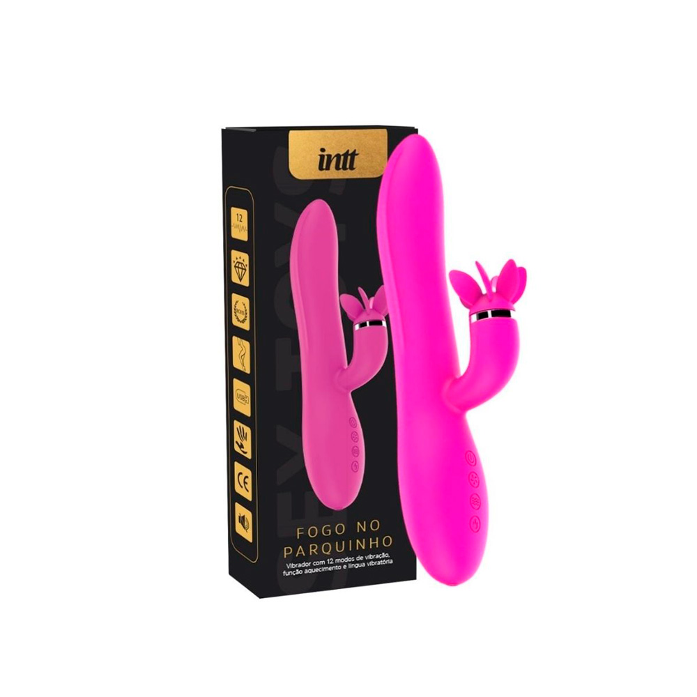 Fogo no Parquinho Intt  - Vibrador com 3 Diferentes Estímulos - imagem 6