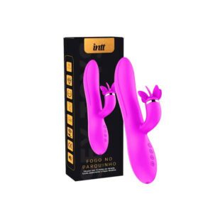 Fogo no Parquinho Intt  - Vibrador com 3 Diferentes Estímulos