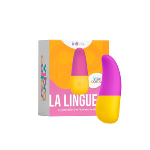 La Lingueta Intt - Estimulador Corporal e Clitoriano 10 Vibrações Design Flexível