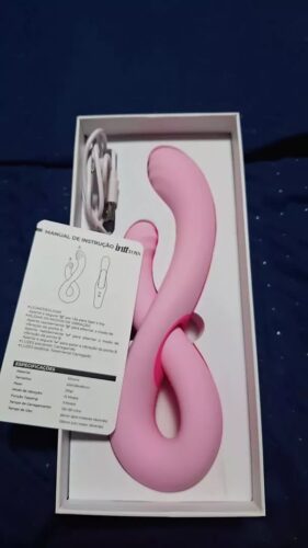 Click to view full screen Medusa Intt - Vibrador Flexível 2 Em 1 Com Dupla Estimulação photo review