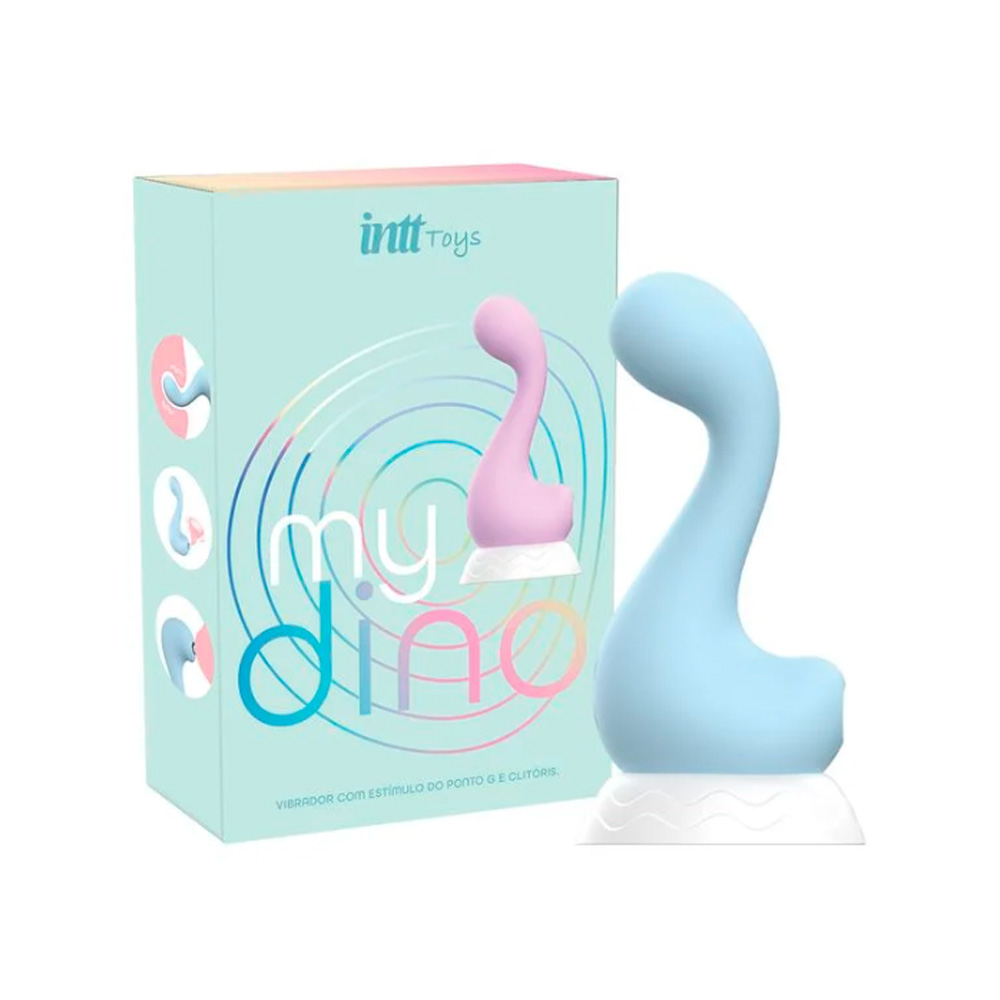 My Dino Intt- Vibrador com Ondas de Pressão e Estimulo do Ponto G - imagem 2