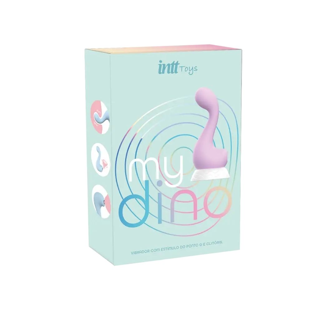 My Dino Intt- Vibrador com Ondas de Pressão e Estimulo do Ponto G - imagem 3