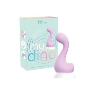 My Dino Intt- Vibrador com Ondas de Pressão e Estimulo do Ponto G