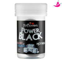 Hot Ball Power Black - Gel Comestível Quente e Gelado c/ 2 Hot Ball Power Black - Gel Comestível Quente e Gelado c/ 2