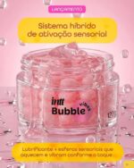 Bubble Vibes 3 Em 1 Intt  - Lubrificante E Excitante Com Esferas E Jambu 120g